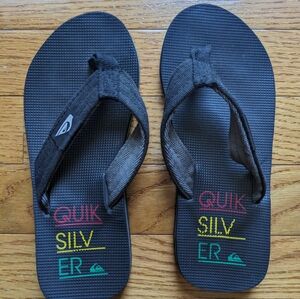 Boys Quicksilver flip flops
